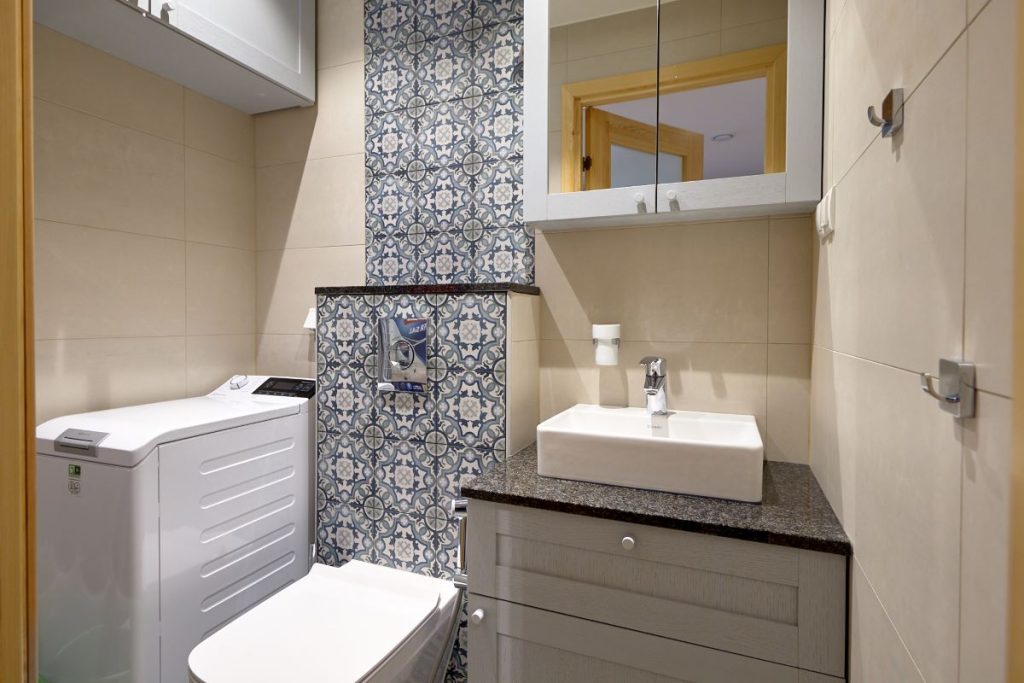 WC, tualettruum, toilet, restruum, pesumasin, washing machine